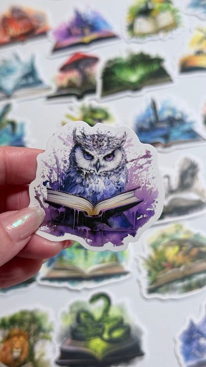 50pcs Magic Book Stickers