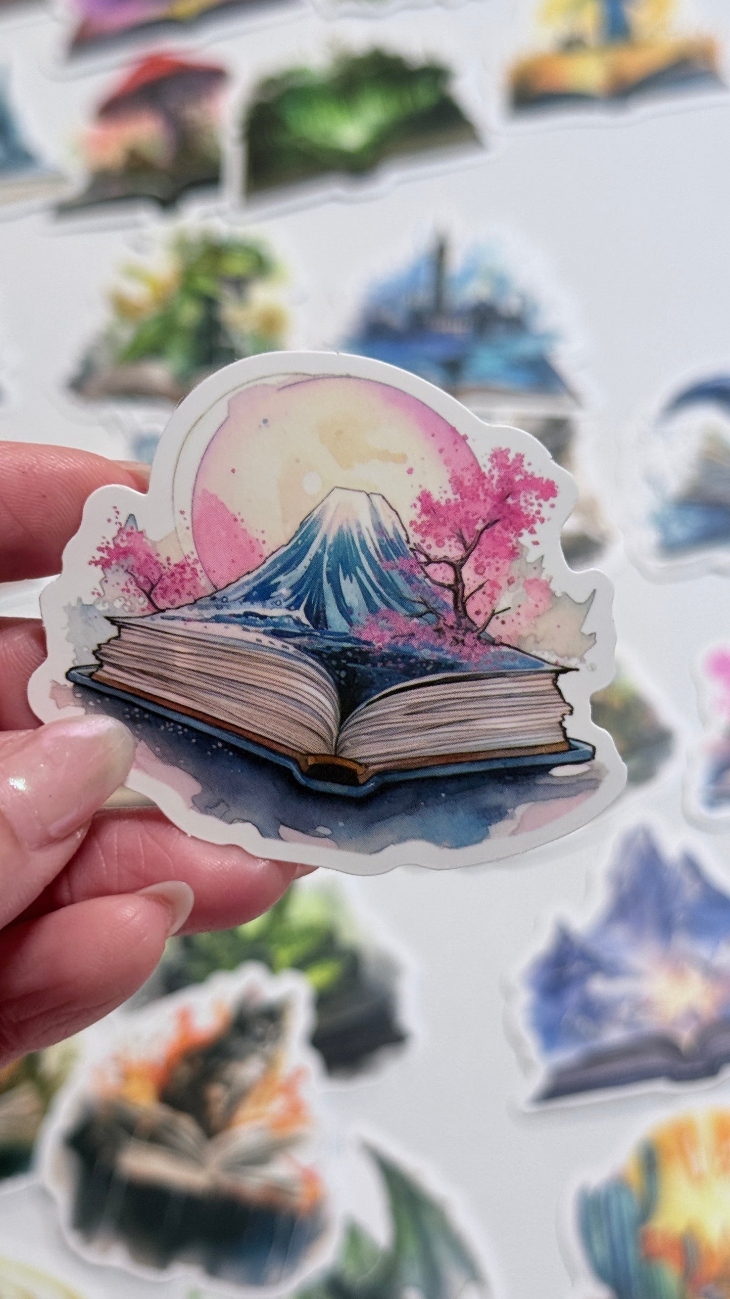 50pcs Magic Book Stickers