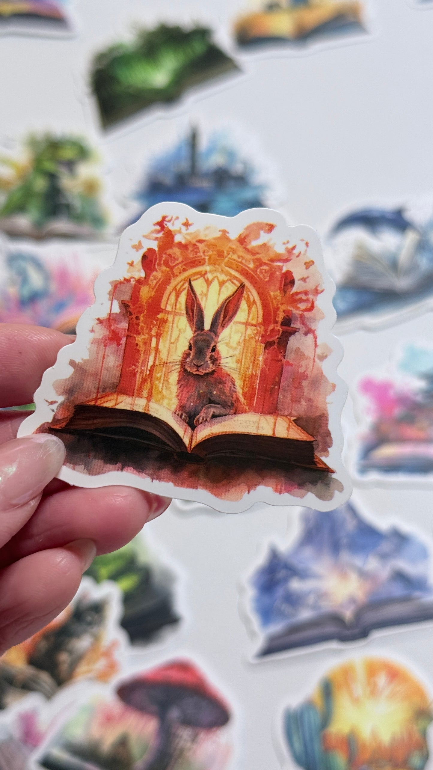 50pcs Magic Book Stickers