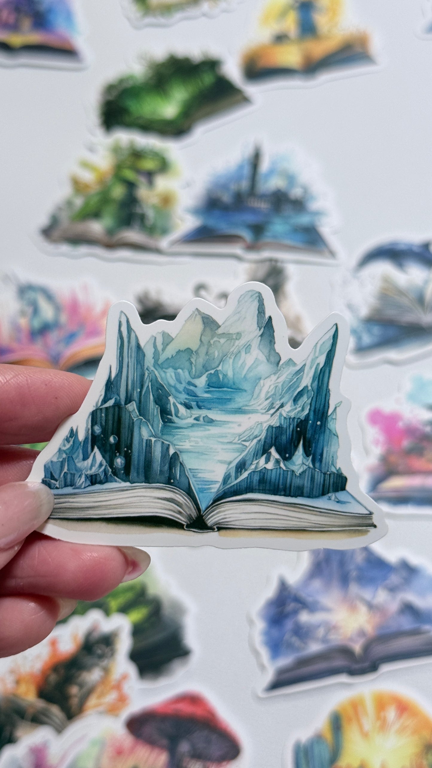 50pcs Magic Book Stickers